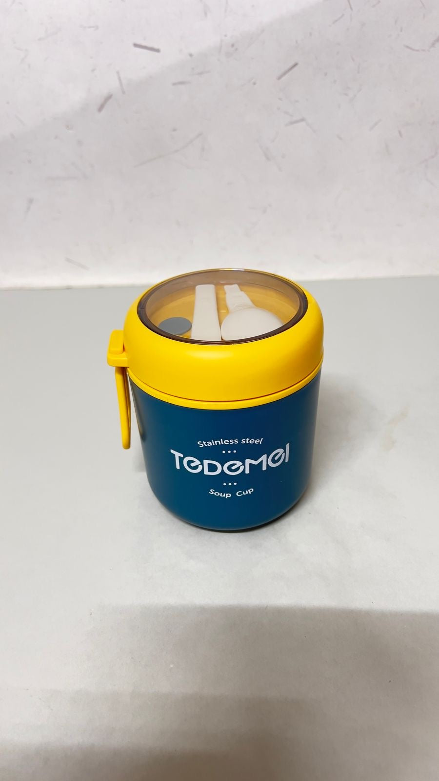 Tedemei 550ml single layer insulated soup cup