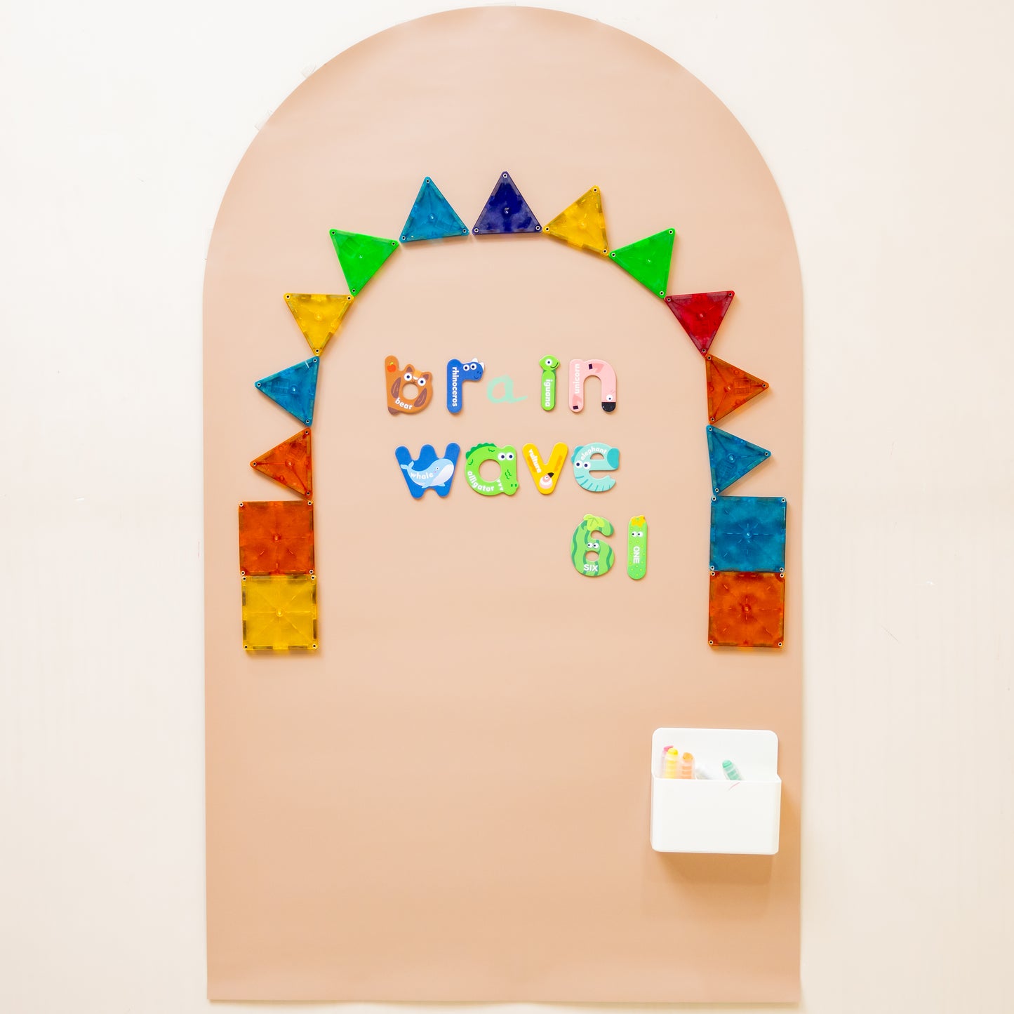 Magic Playwall - Arch Magnetic Wall Decal for Kids