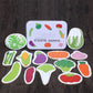 Two pieces puzzles ( insects, aquatic animals, fruits & vegetables)