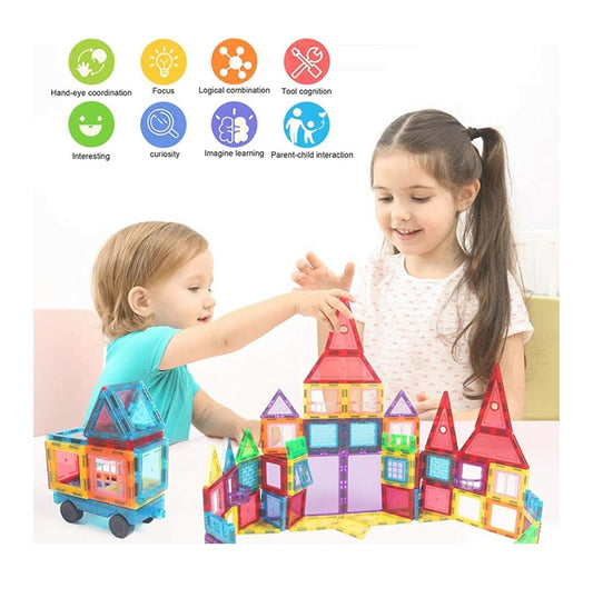 45 Pieces Magnetic Tiles