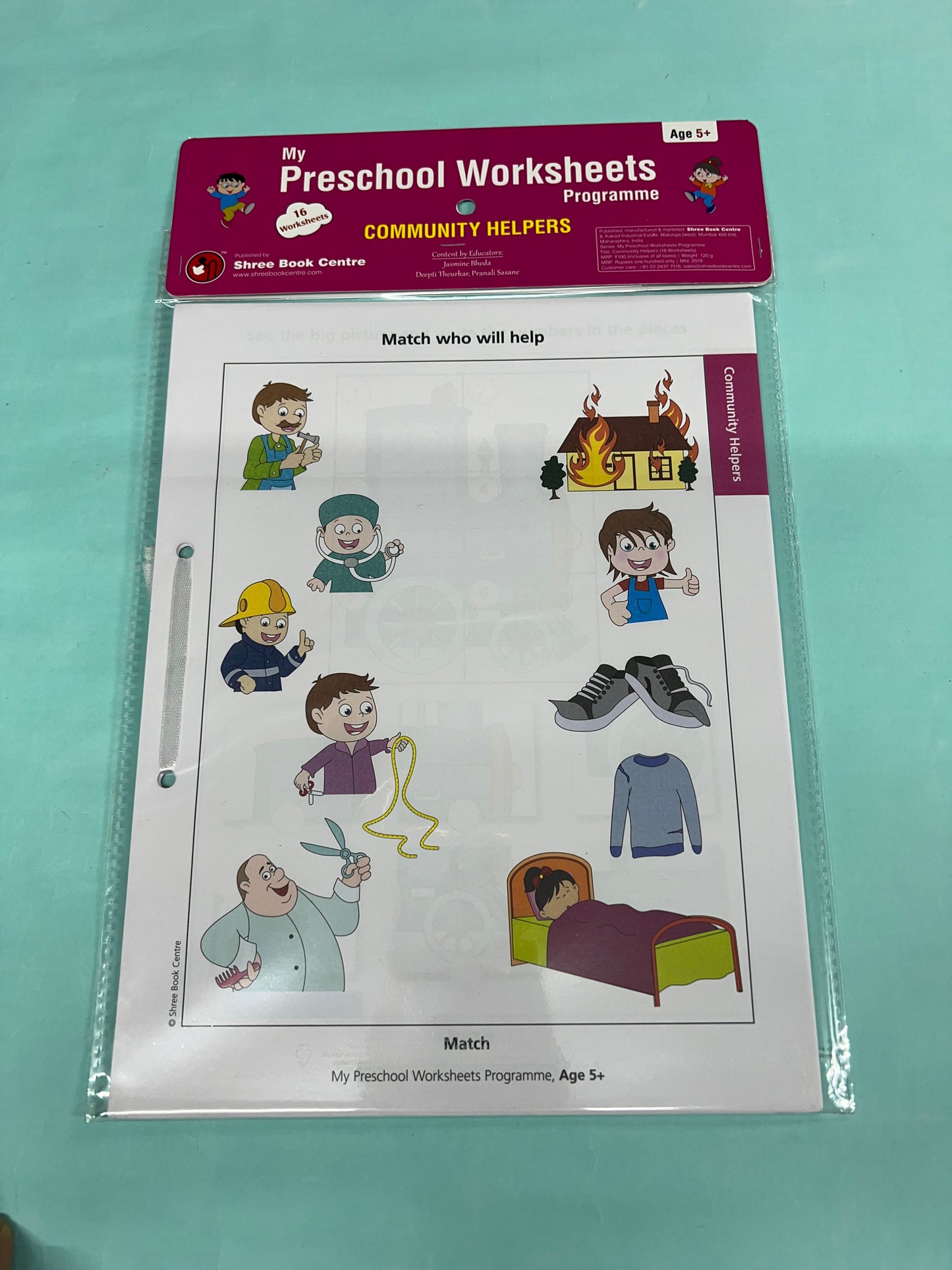 Preschool worksheets level 3(5+yrs)