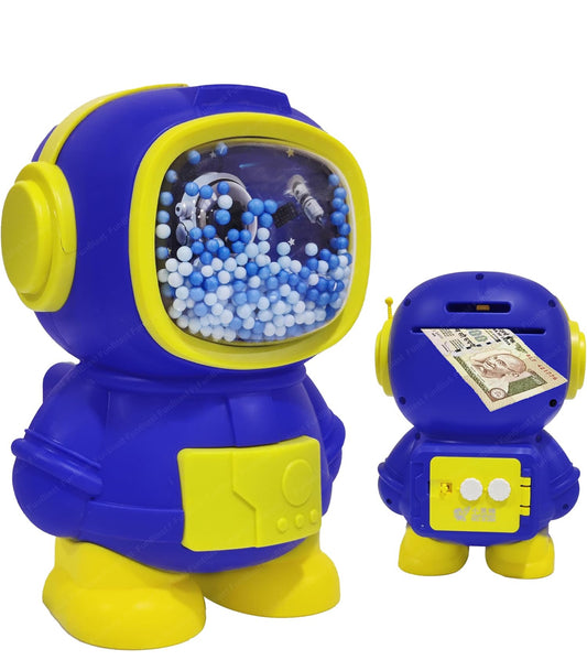 Astronaut Shaped Coin Box for Kids, Money Bank for Kids, Piggy Bank for Kids, Money Box for Kids, Coin Box with Password Lock, Best Return Gifts for Kids