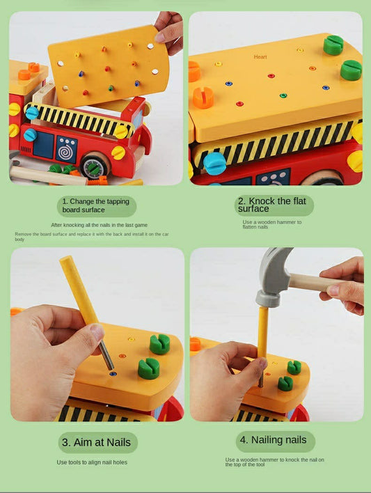 Wooden Nut Truck