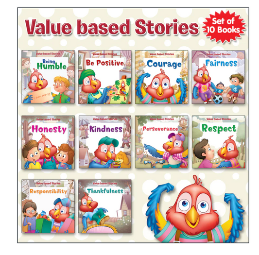 Value based story books set of 10 books