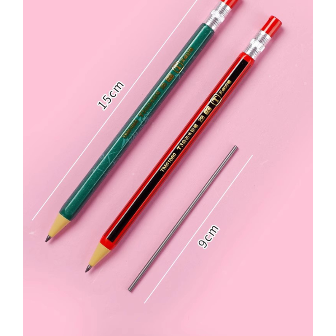 2.0 HB Roll on Pencils With Inbuilt Sharpener