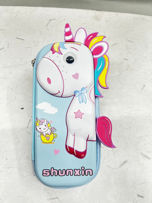 3D Unicorn Pencil Box | Stationary for Kids