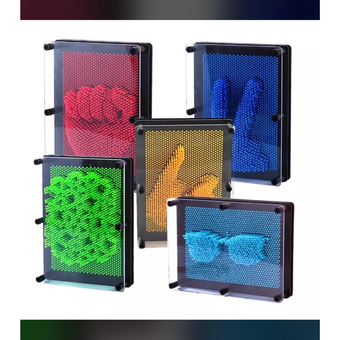 3D Pin Art  sensory Toy