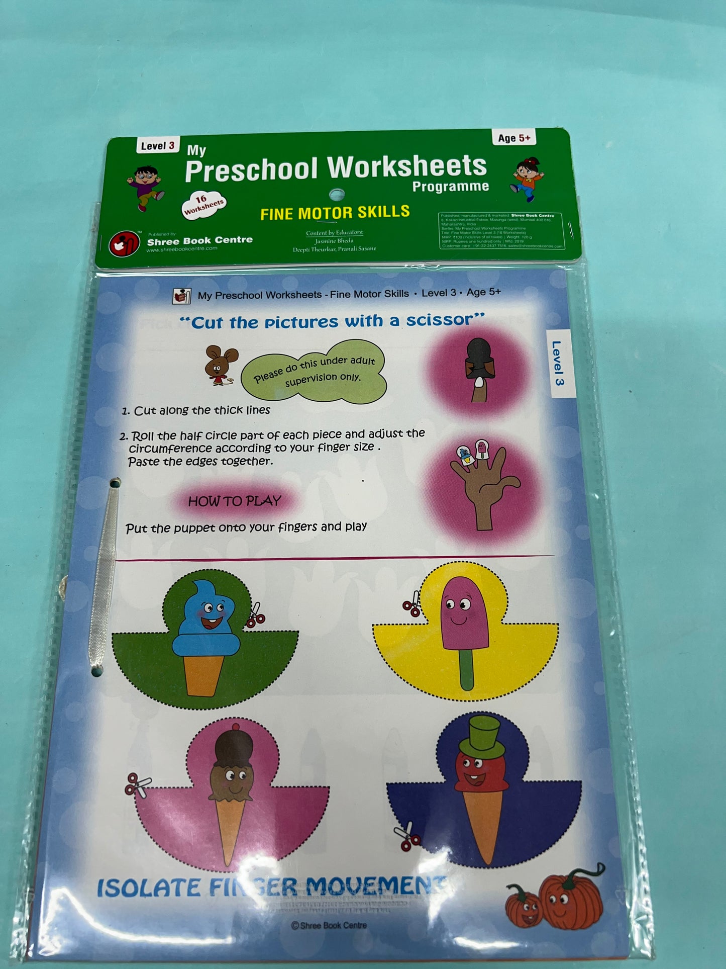 Preschool worksheets level 3(5+yrs)