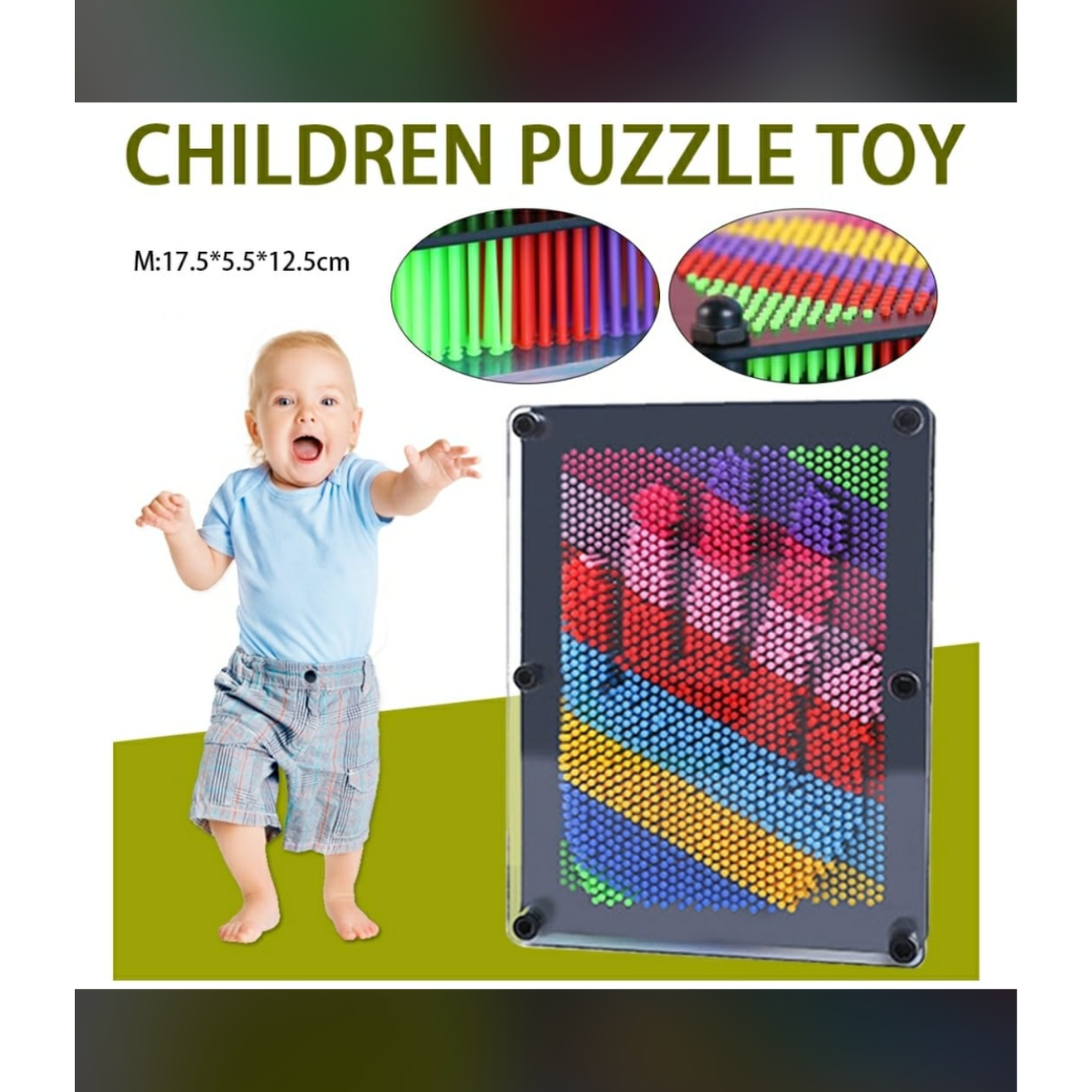 3D Pin Art  sensory Toy