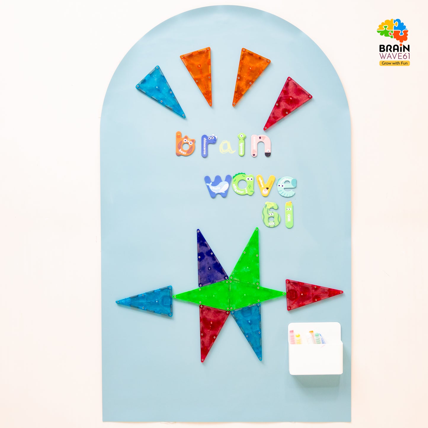 Magic Playwall - Arch Magnetic Wall Decal for Kids