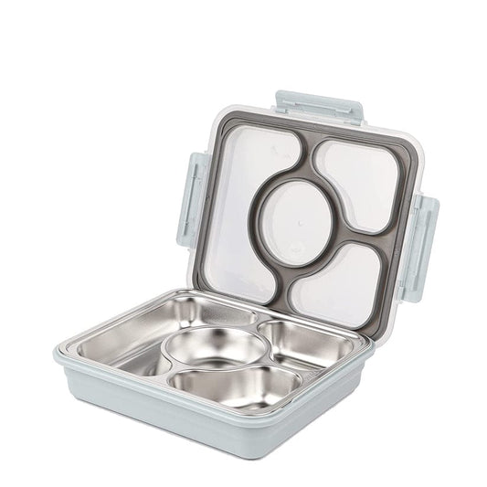 4-grid Stainless Steel Airtight Leakproof Lunch Box