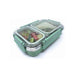 JAYPEE Stainless Steel Insulated Double Cavity Lunch Box 600 Ml, Suitable For School, Offices And Picnics, Microwave Safe