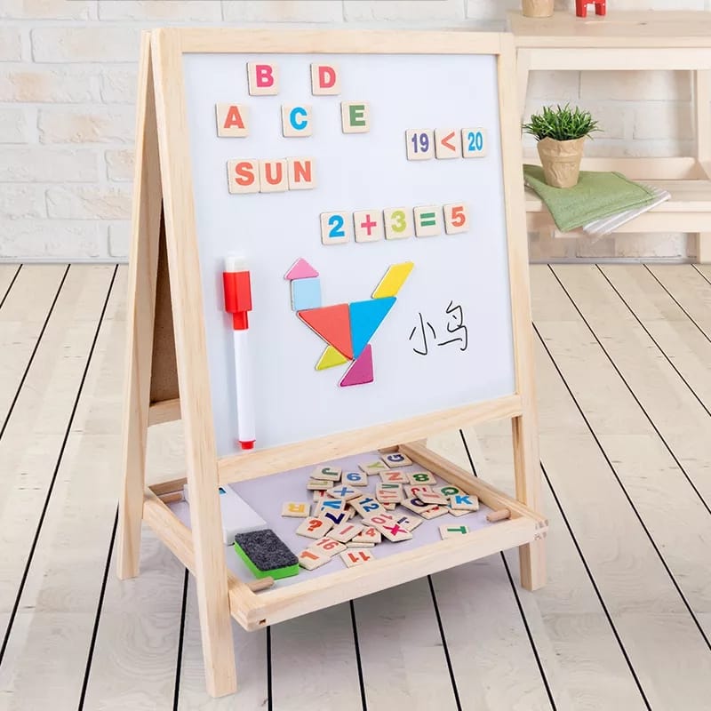 Double Sided Magnetic Small Drawing Board – Brainwave61