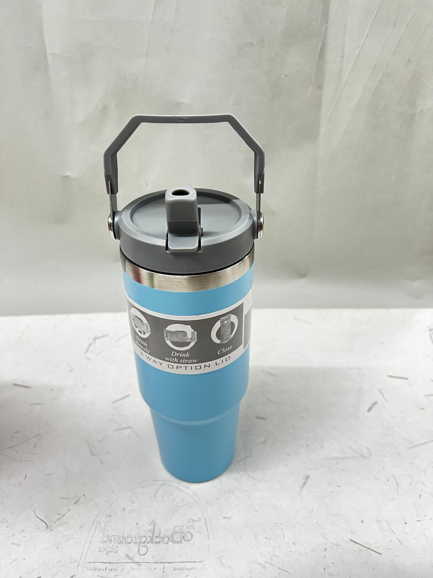 900ml Stainless Steel Insulated Tumbler with Handle