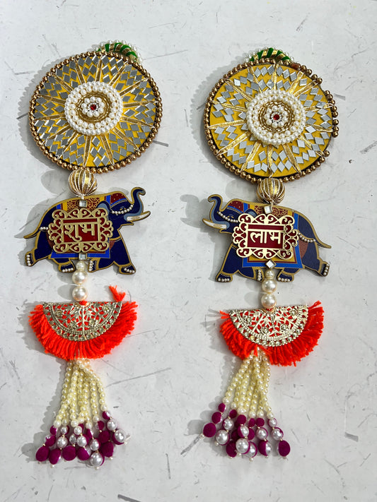 14inch long hanging Shubh labh . Sno -33