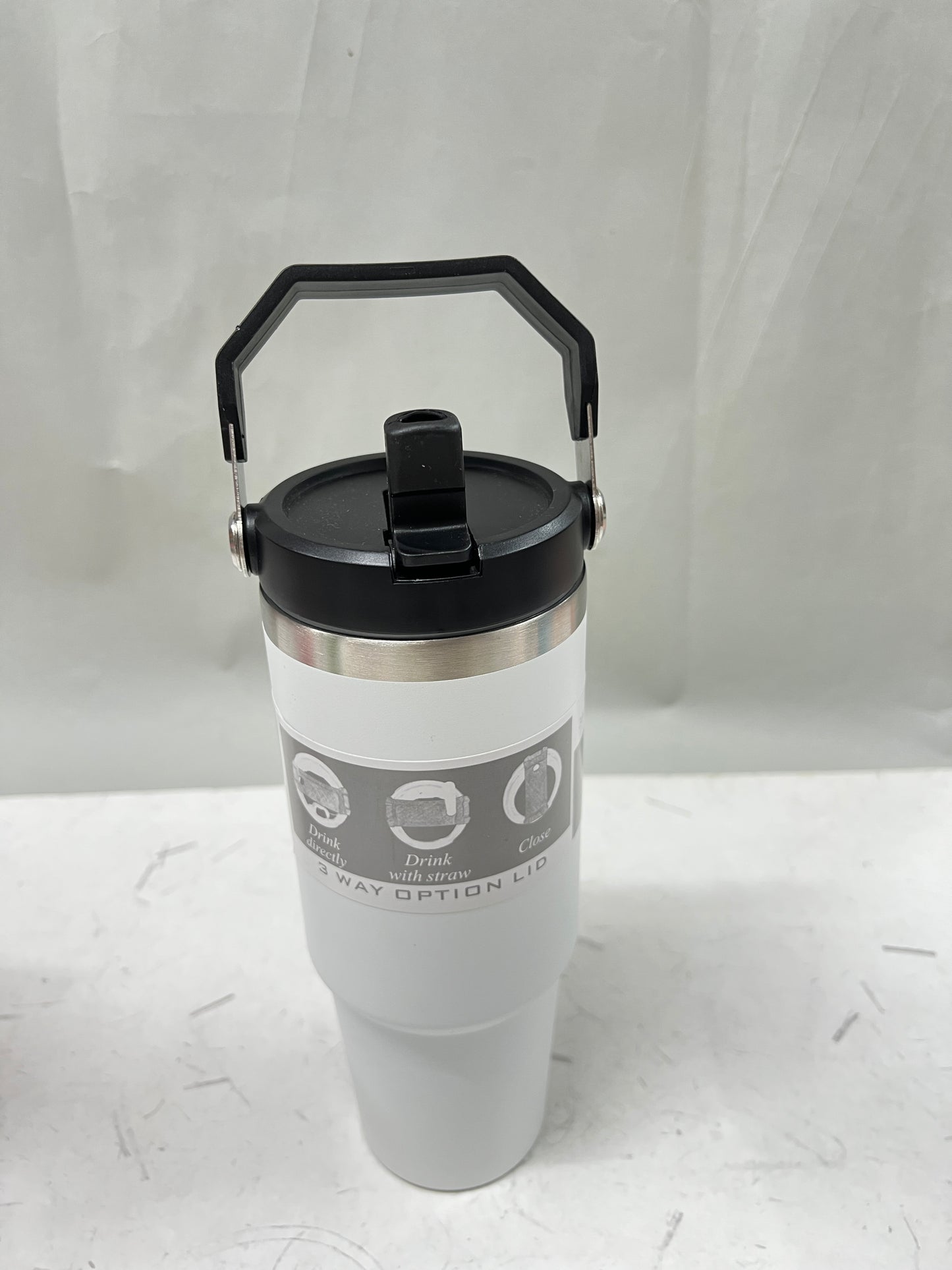 900ml Stainless Steel Insulated Tumbler with Handle