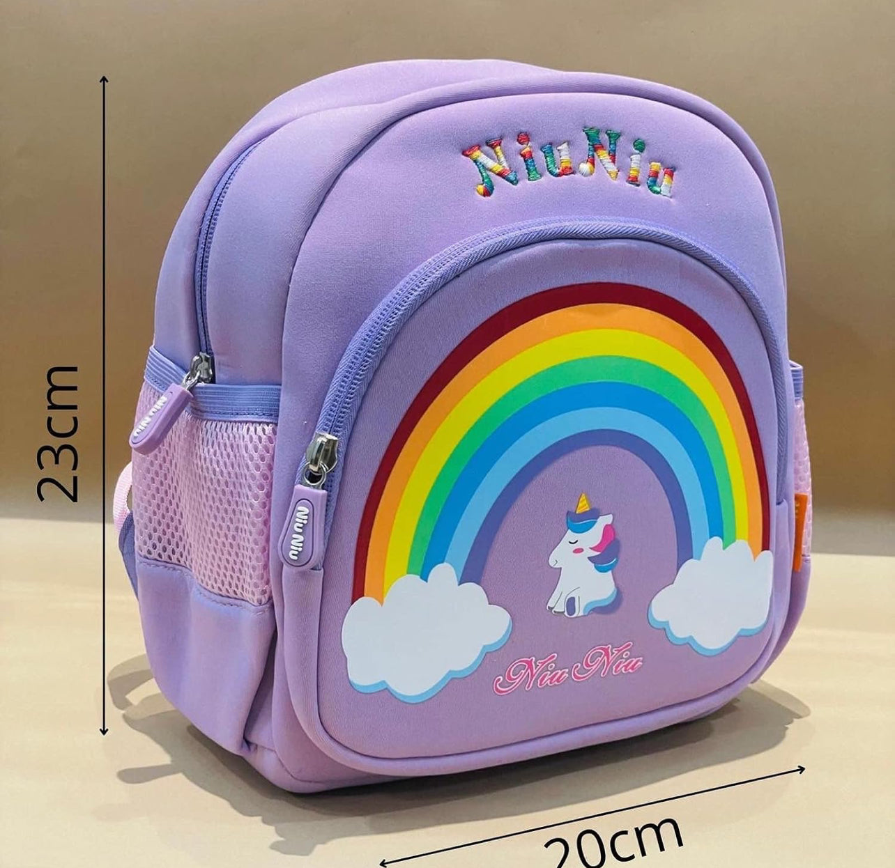 Cute Rainbow Backpacks for Kids Girls Boys Toddler Bag For School Cartoon Bag Animal Cartoon School & Picnic Travel School Bag for Kid