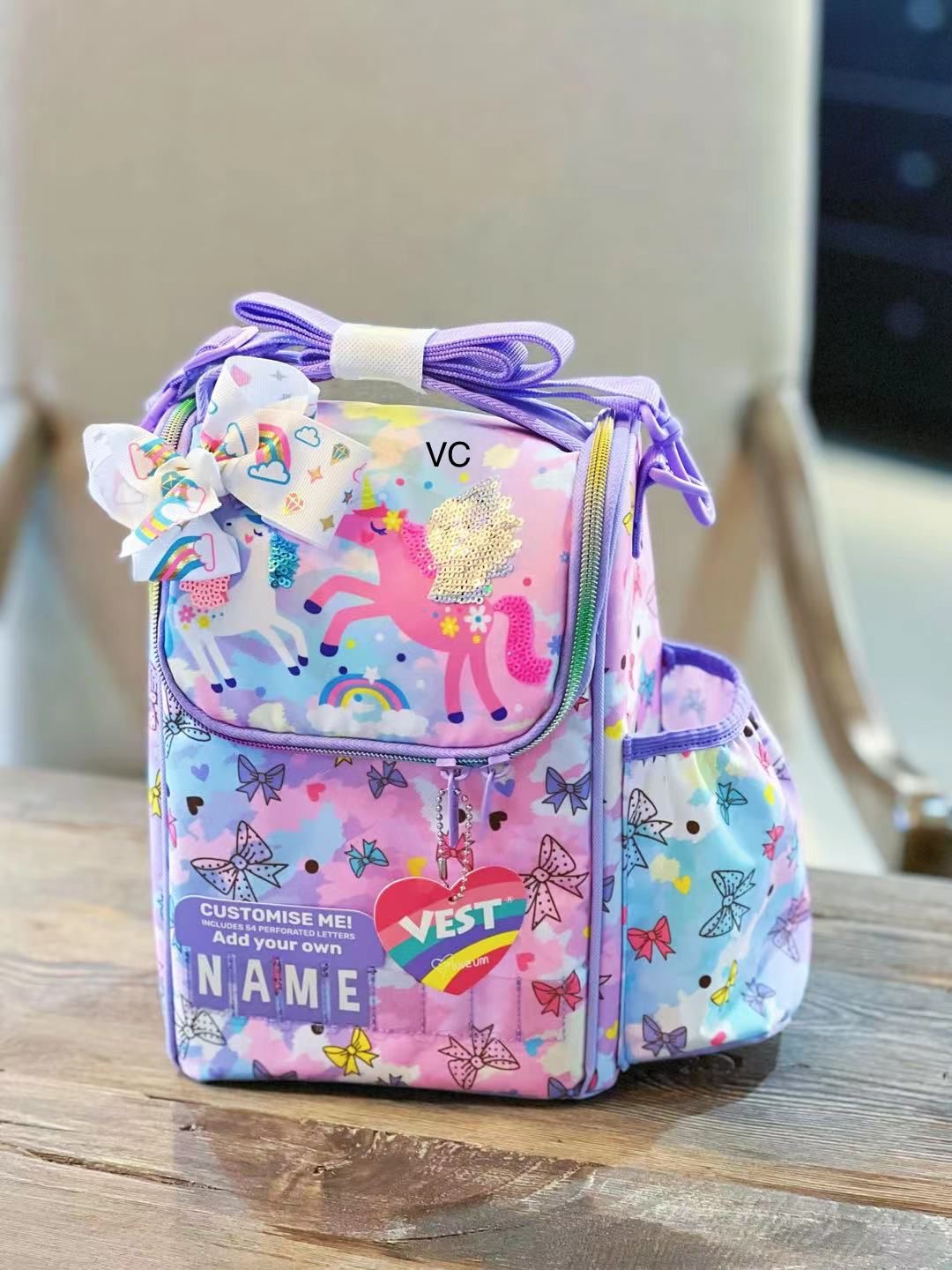 Premium Quality Printed Insulated multipurpose sling Bag for Kids, school Student