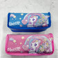 Unicorn pencil pouch 2 zipper