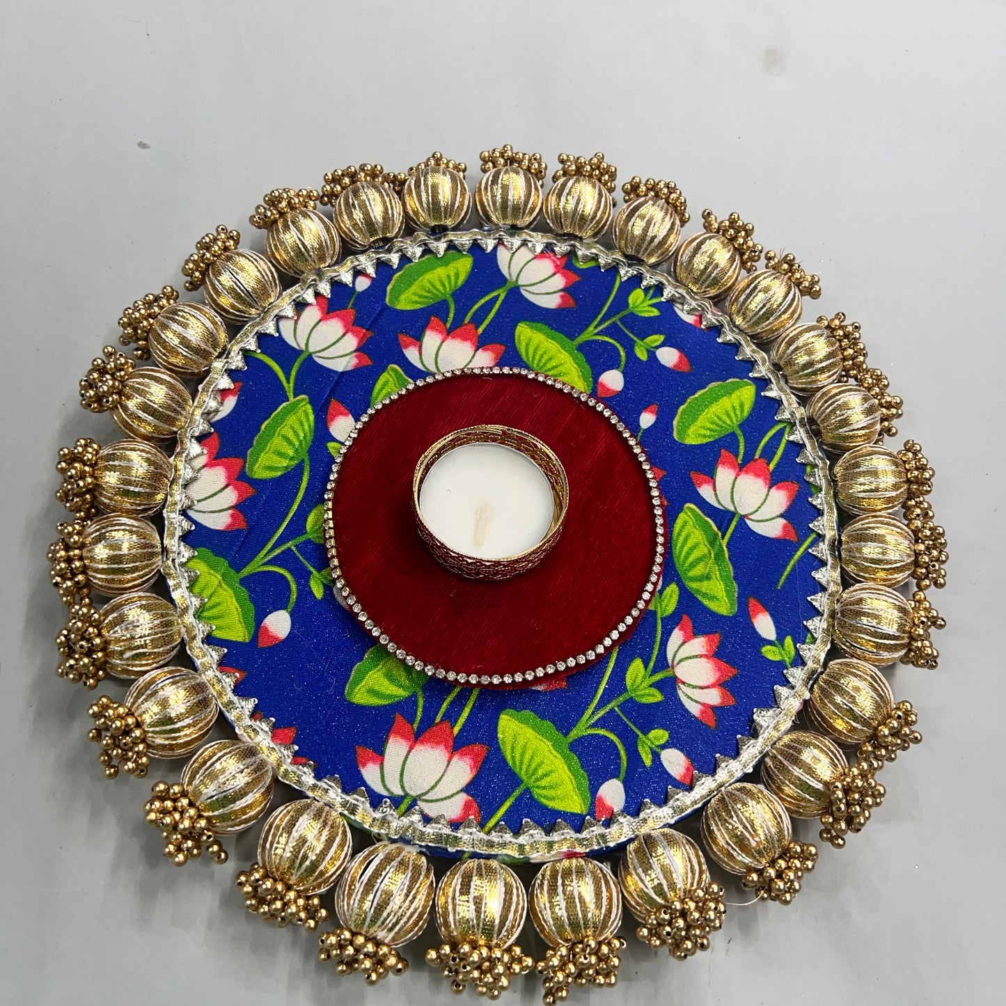 Diya thali 10inch