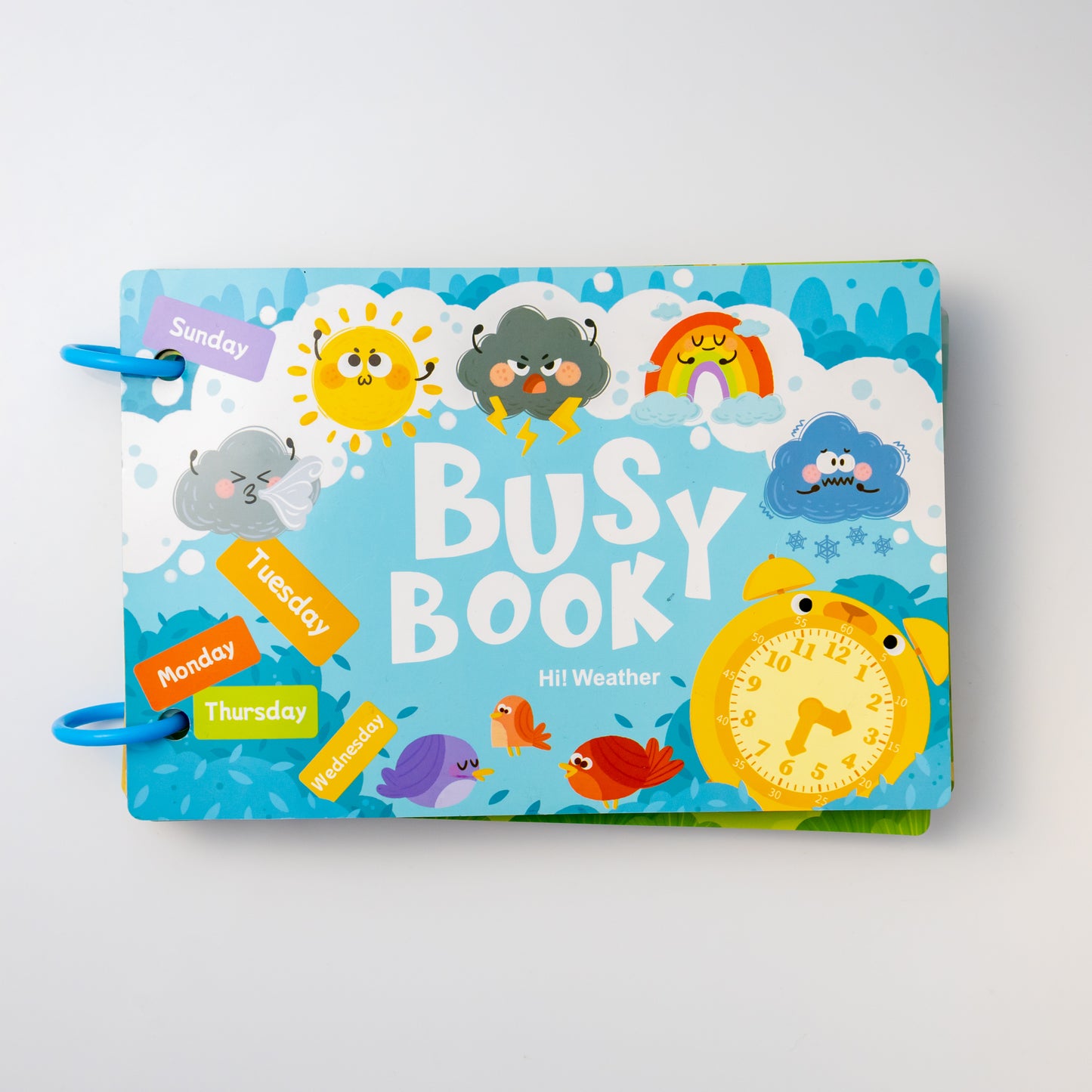 Montessori Busy Book for Children to Develop Learning Skills, and Preschool Educational Toy for Boys and Girls