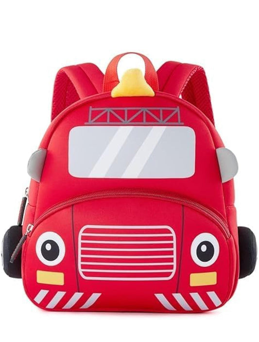 Cute Car Face Backpack for Kids Girls Boys Toddler Backpack Preschool Nursery Travel Bag - Mini Size