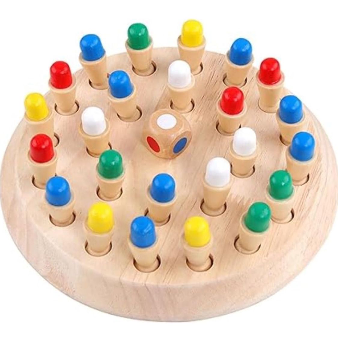 Wooden Memory Match Stick Chess Game Set, Funny Block Board Game Parent-Child Interaction Toy