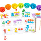 NUMBER COGNITIVE OPERATION BEAD MATCHING GAME