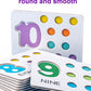 NUMBER COGNITIVE OPERATION BEAD MATCHING GAME