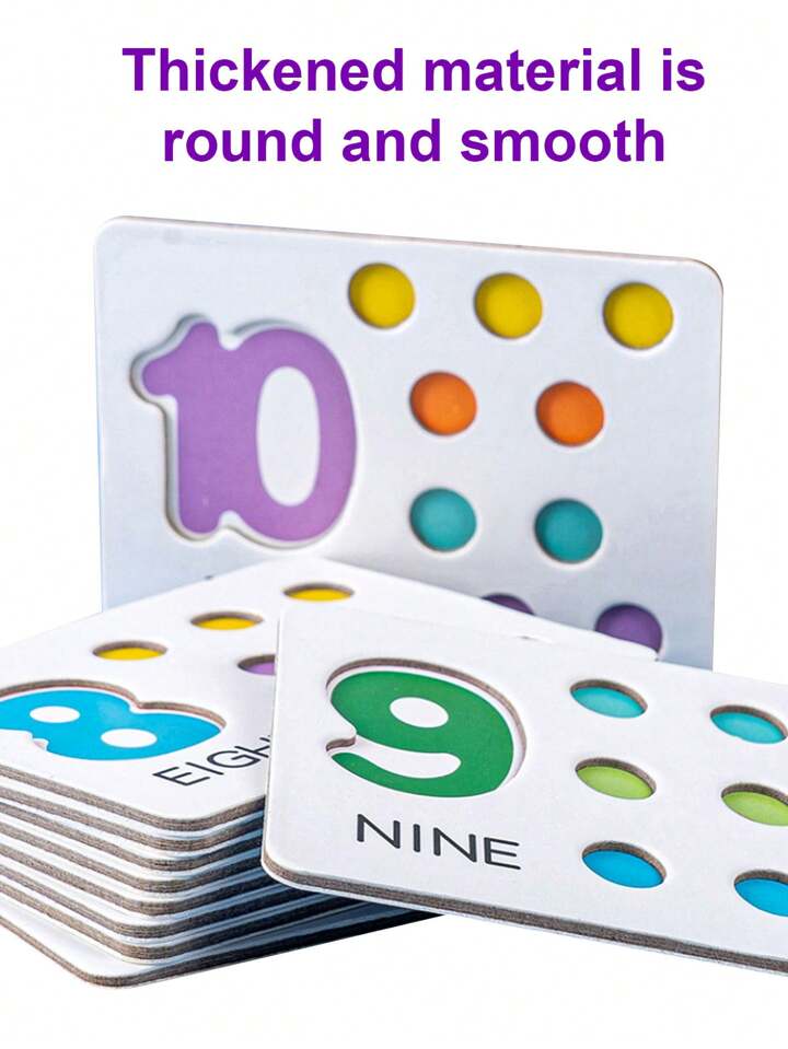 NUMBER COGNITIVE OPERATION BEAD MATCHING GAME