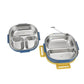 Tedemei Double Layer school 304 stainless steel lunch box ( 2 grid & 3 grid)