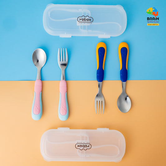 spoon & fork set with box