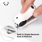 Mini Stapler, 20 Sheet Capacity Built-in Staple Remover Stapler with 1000 Standard Staples Cute Staplers Panda