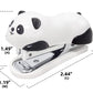 Mini Stapler, 20 Sheet Capacity Built-in Staple Remover Stapler with 1000 Standard Staples Cute Staplers Panda