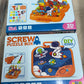 Set Of 285 Pieces 5 in 1 Creative 3D screw puzzle With A Drill, Screw Puzzle Box