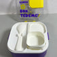 Tedemei 600 ml & 45 ml  stainless steel 304 lunch box