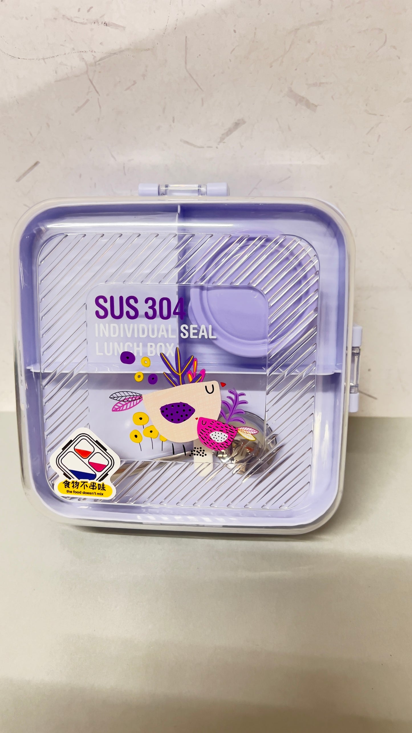 Kids Carnival  Stainless Steel   Leak proof Bento Box