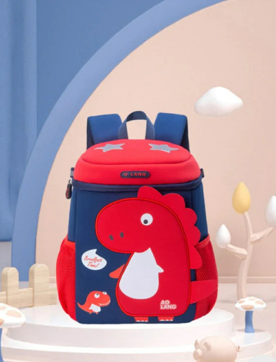 3D Dino Print Bagpack for kids