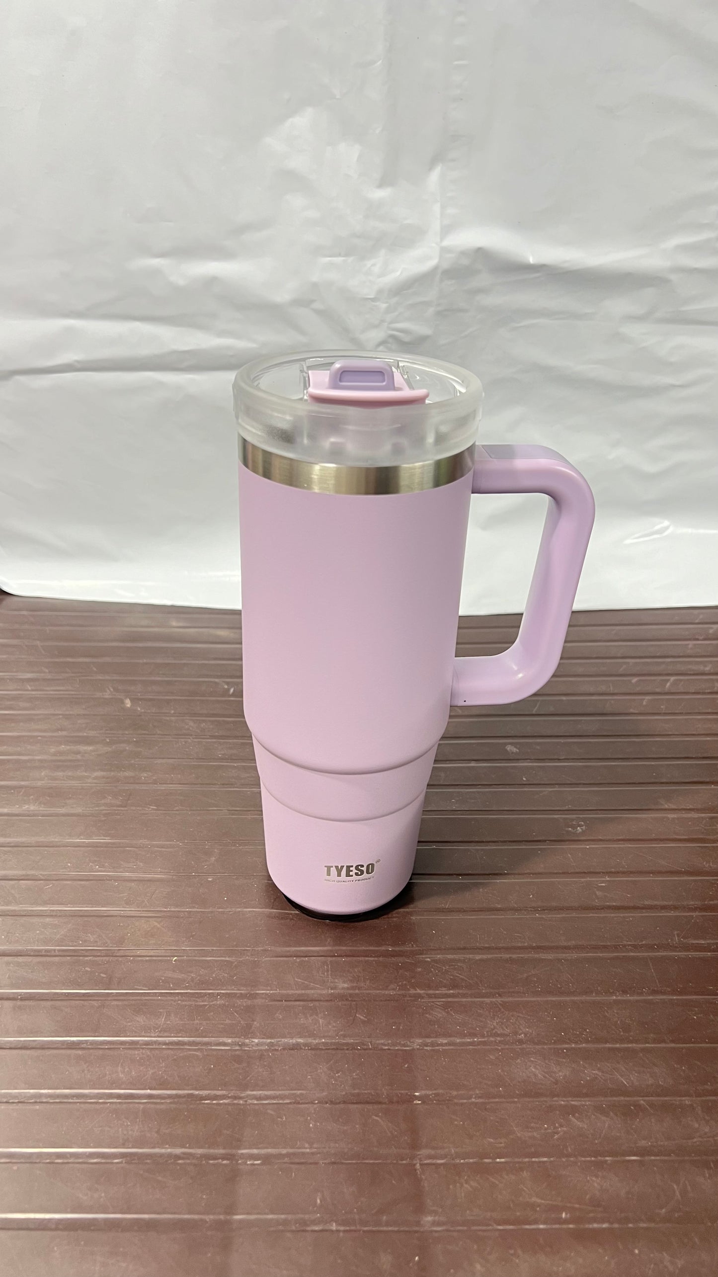 TYESO vacuum insulated tumbler with handle 900ml(24 hours cold & 6 hours hot)