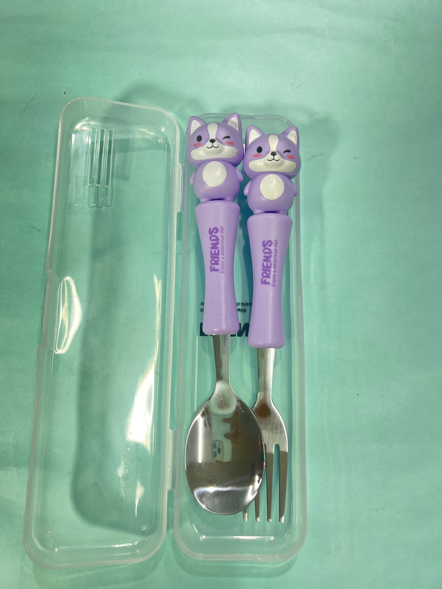 Stainless steel Kids cutlery set fork & spoon