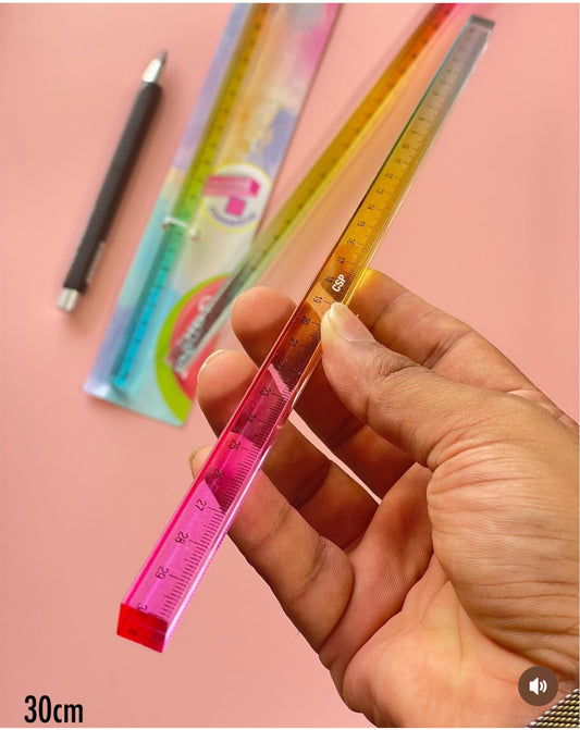 30cm long cube rulers