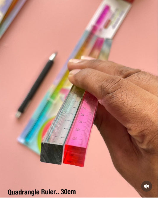 30cm long cube rulers