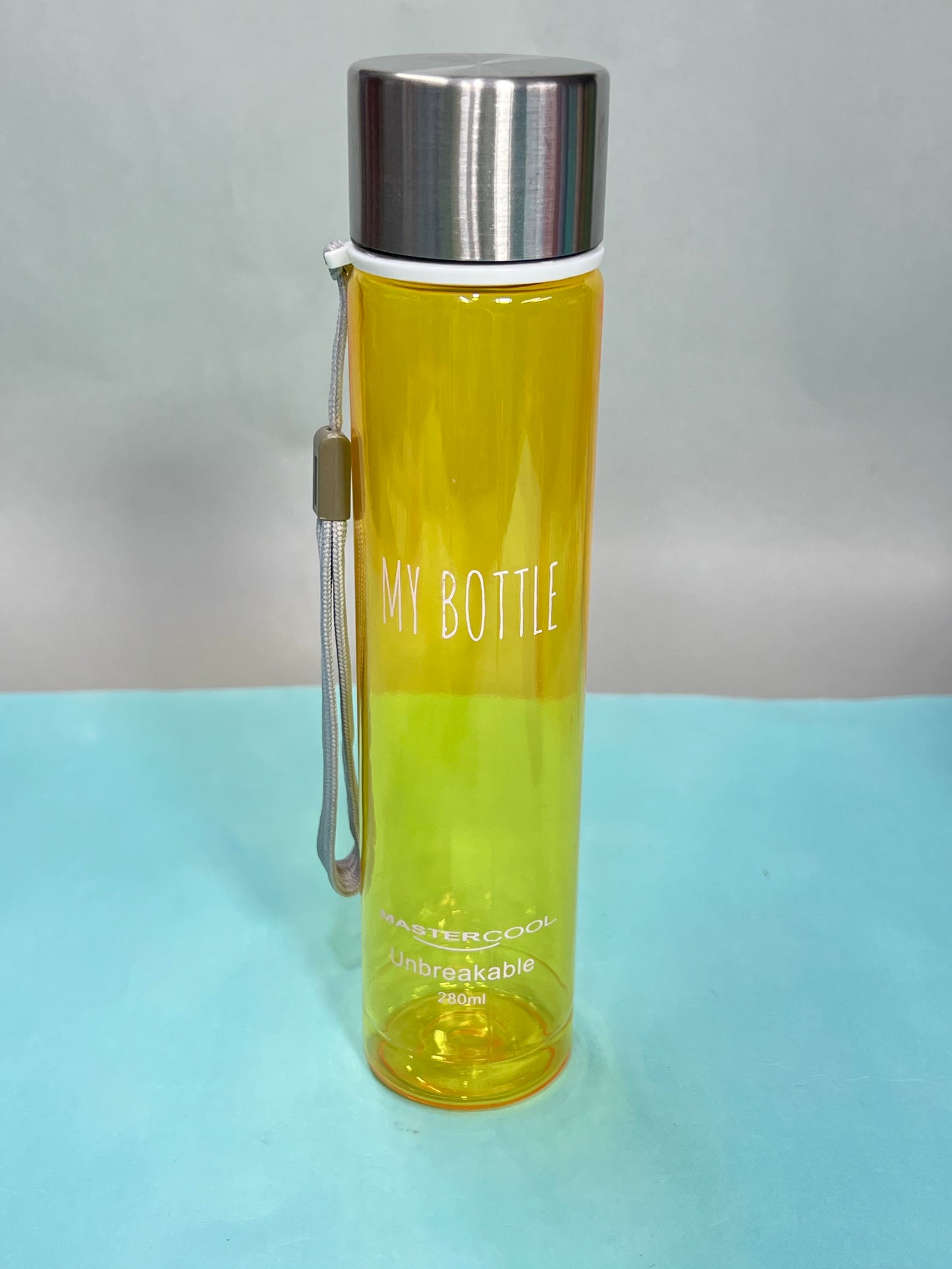 Unbreakable 280 ml sling bottle