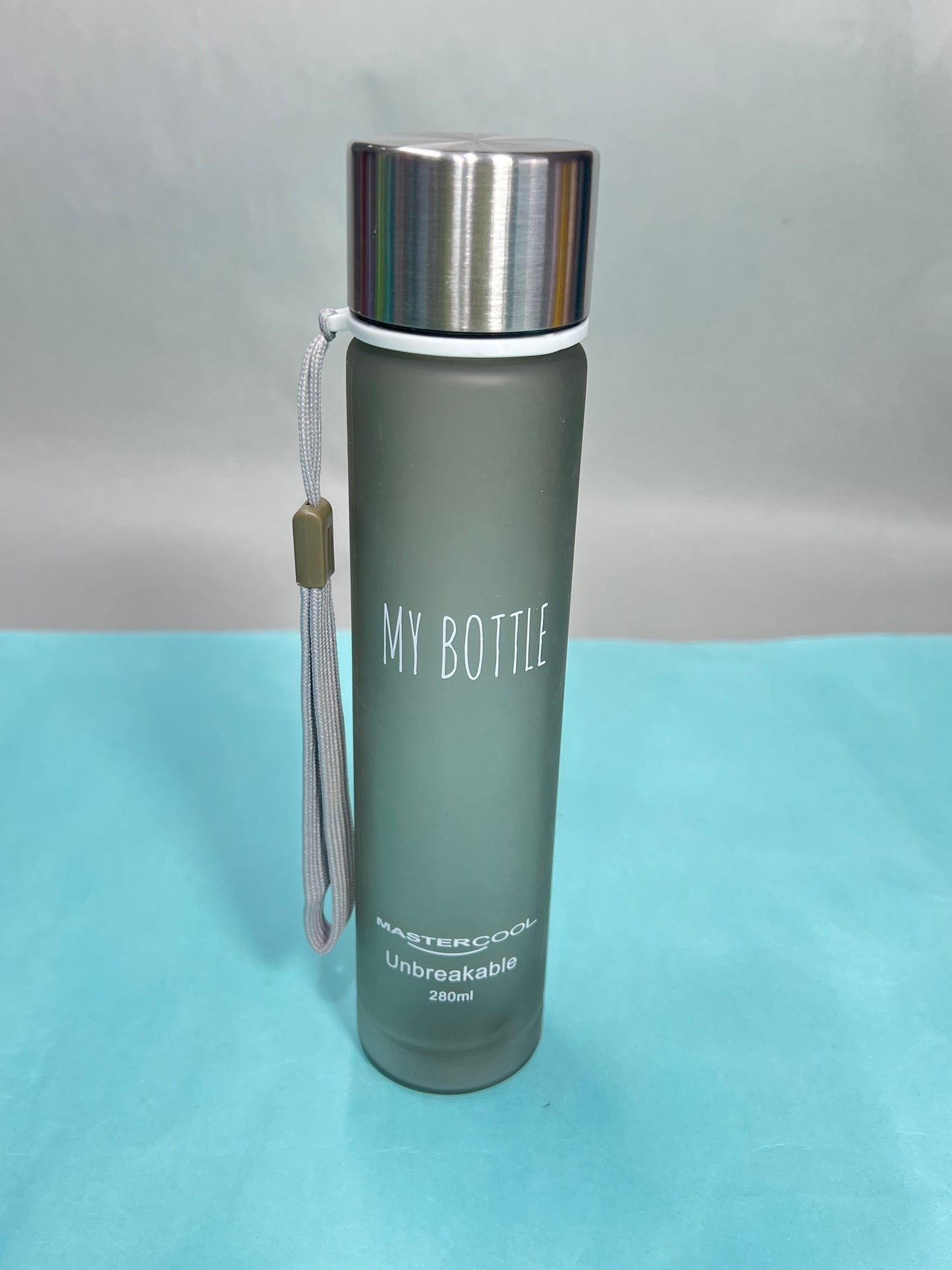 Matte finishing Unbreakable 280 ml sling bottle