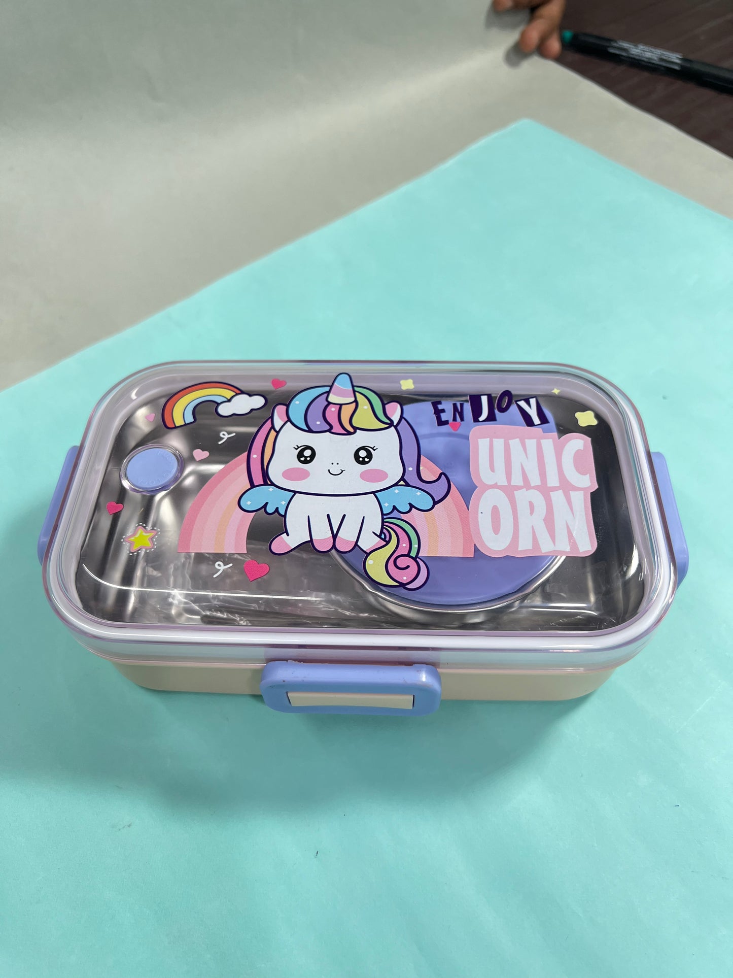 Stainless steel lunch box (700ml + 150ml bowl)