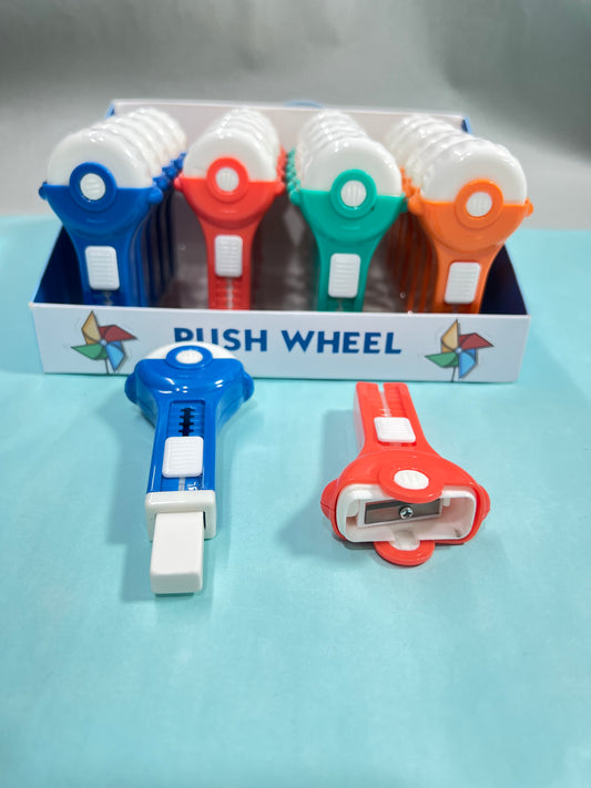 Push wheel Sharpener & eraser