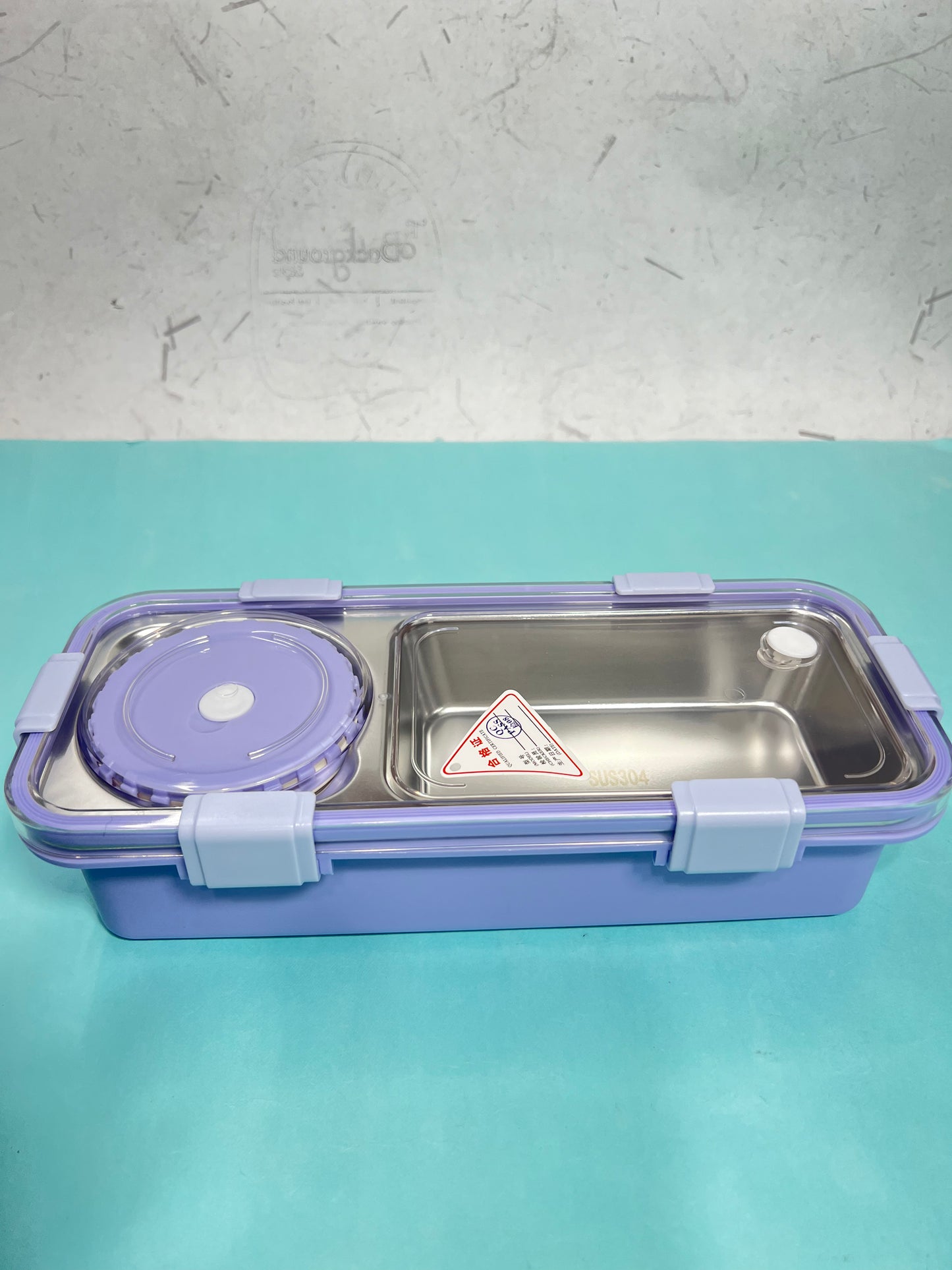 Sleek Bento Lunch Box (Stainless Steel)