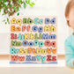 Wooden Educational Abc Puzzle Upper Case and Lower Case Letters