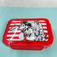 SKI Steel Happy meal 3 Compartment Insulated Steel Lunch Box 650 ml