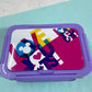 SKI Steel Happy meal 3 Compartment Insulated Steel Lunch Box 650 ml